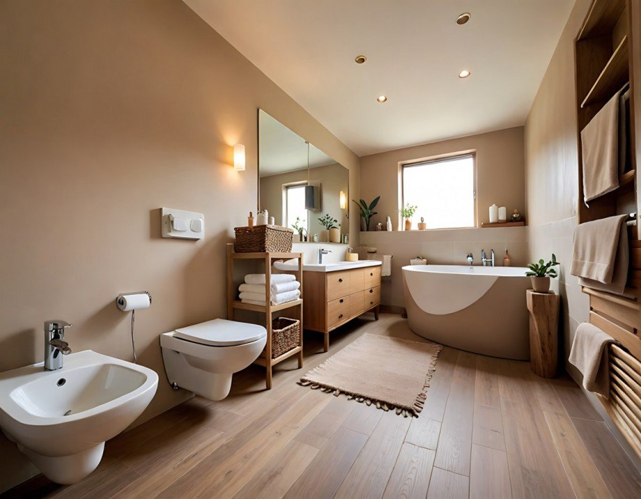 Illustration Bad Wohnung Sulzbach an der Murr