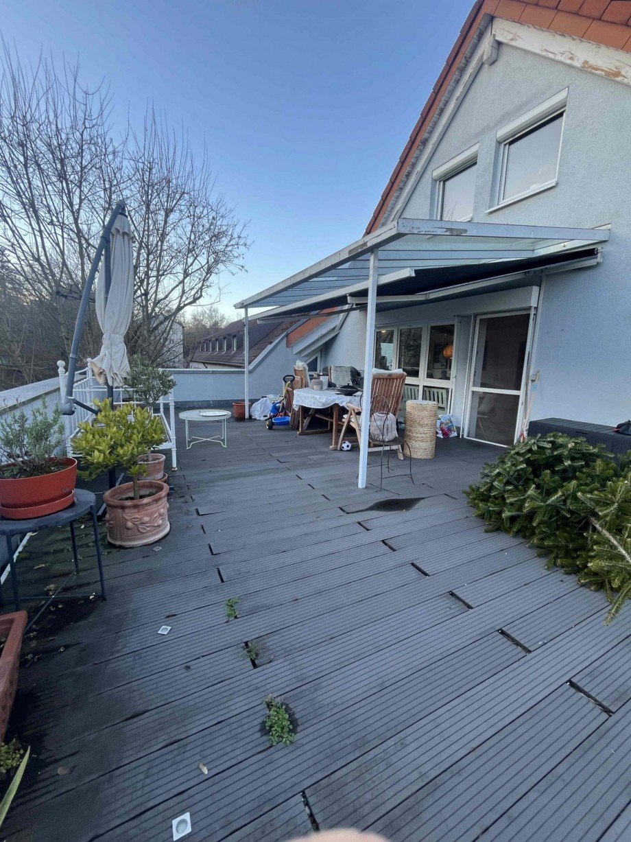 Gro�e Terrasse Maisonettewohnung Waiblingen