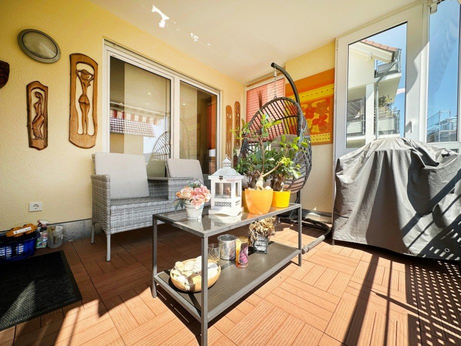 Terrasse im OG Wohnung Sulzbach an der Murr