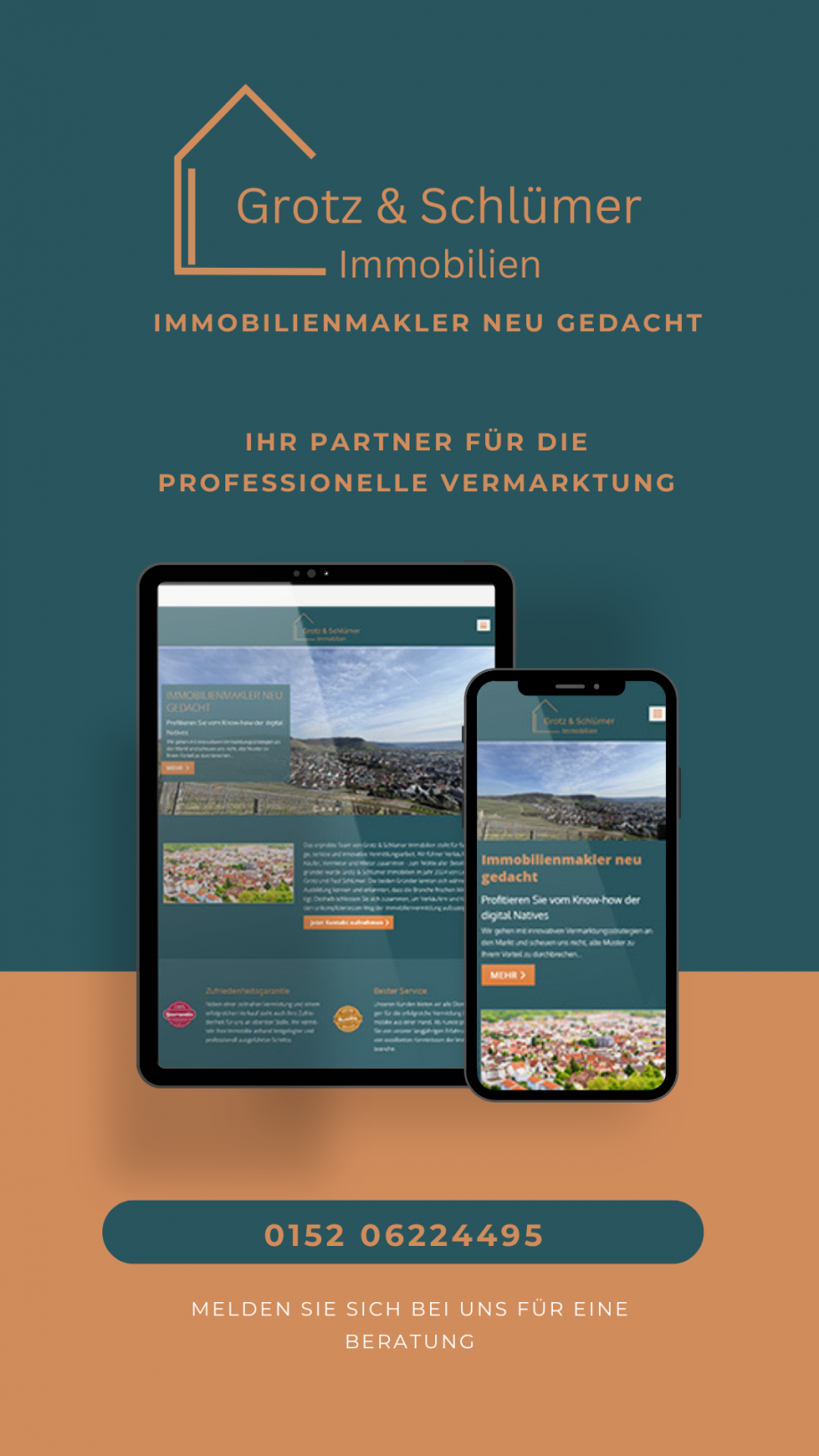 Anzeige Erdgeschosswohnung Backnang