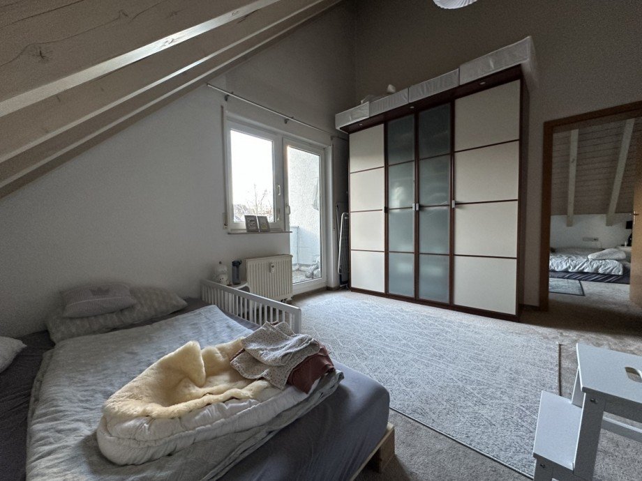 Schlafzimmer Maisonettewohnung Waiblingen